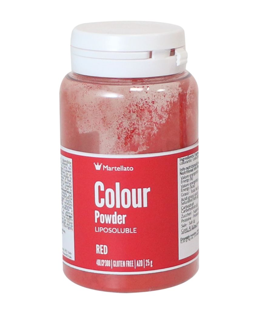 Colour Powder, Fat-Soluble - Red - 25g