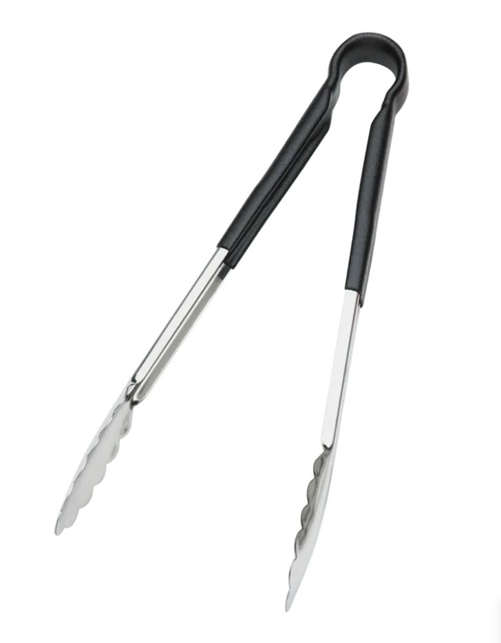 Serving Tong – Black, 12"