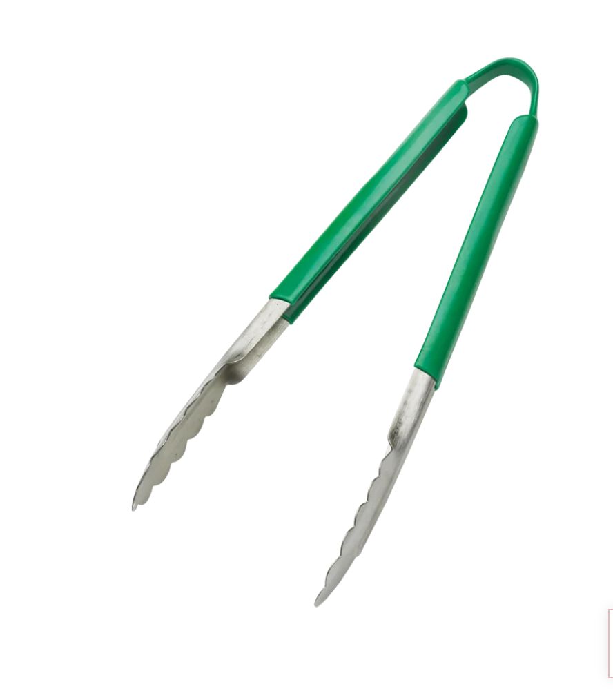 Serving Tong – Green, 12"