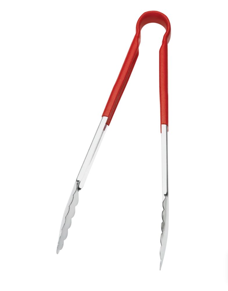 Serving Tong – Red, 12"