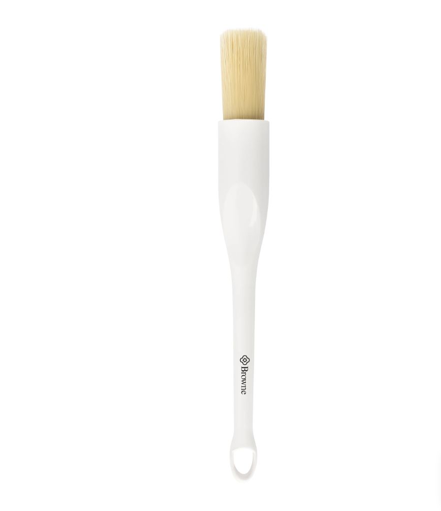 Pastry Brush – Boar Hair Bristles, 1"