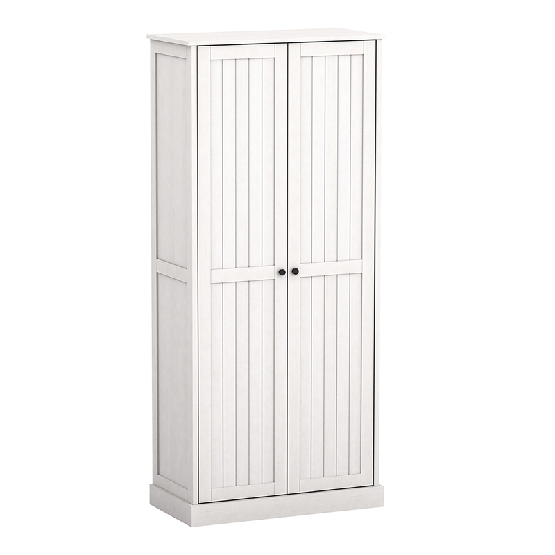 2 Door Broom 80cm Multipurpose Cupboard