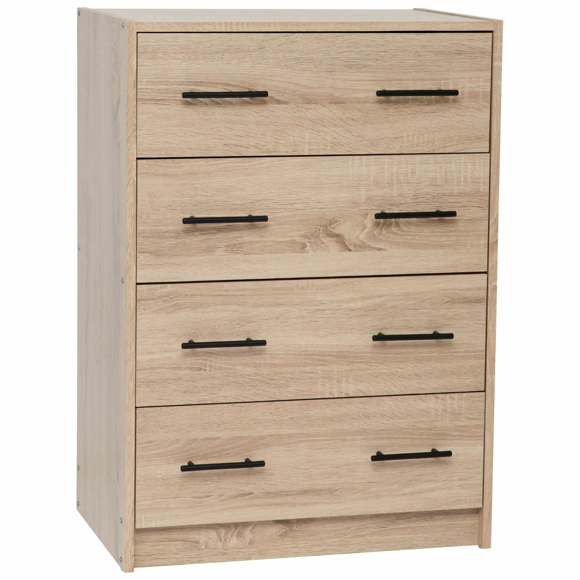 Drawer 4 Chest Light Sonoma Oak