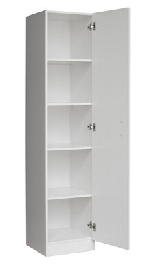New One Door All Shelf Pantry Linen Storage Cupboard / Wardrobe