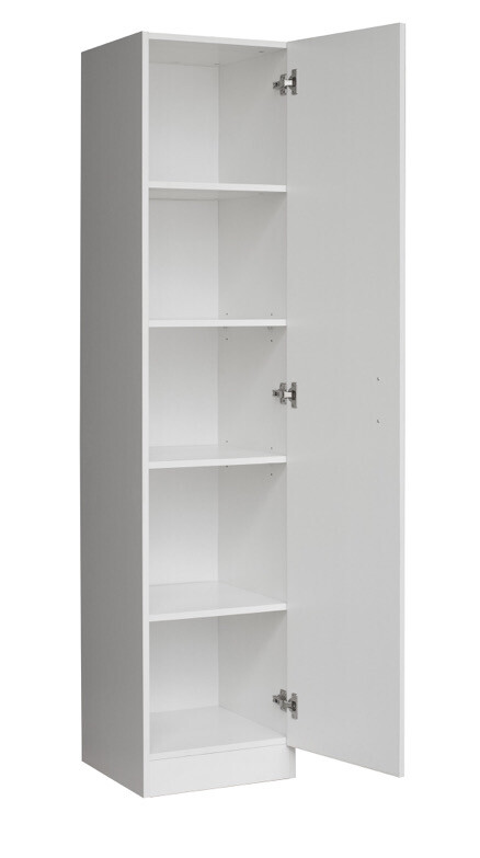 New One Door All Shelf Pantry Linen Storage Cupboard / Wardrobe
