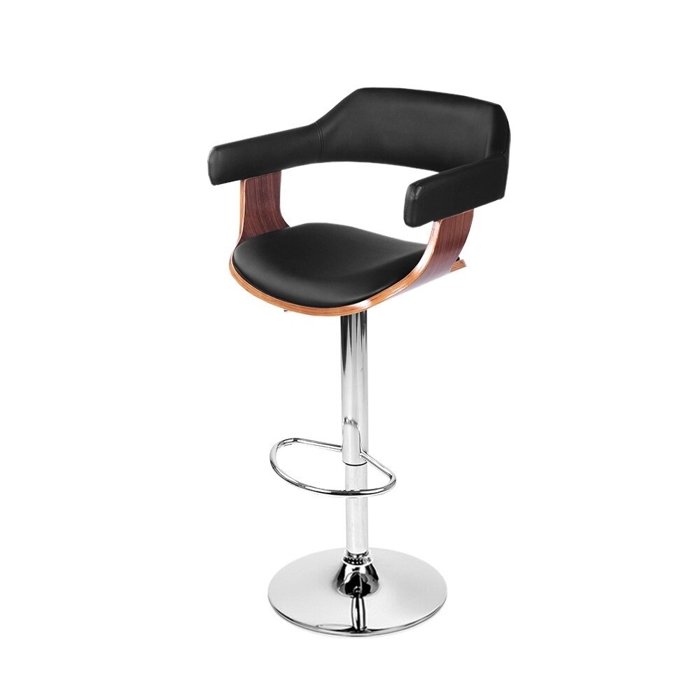 New Wooden Bar Stool - Black