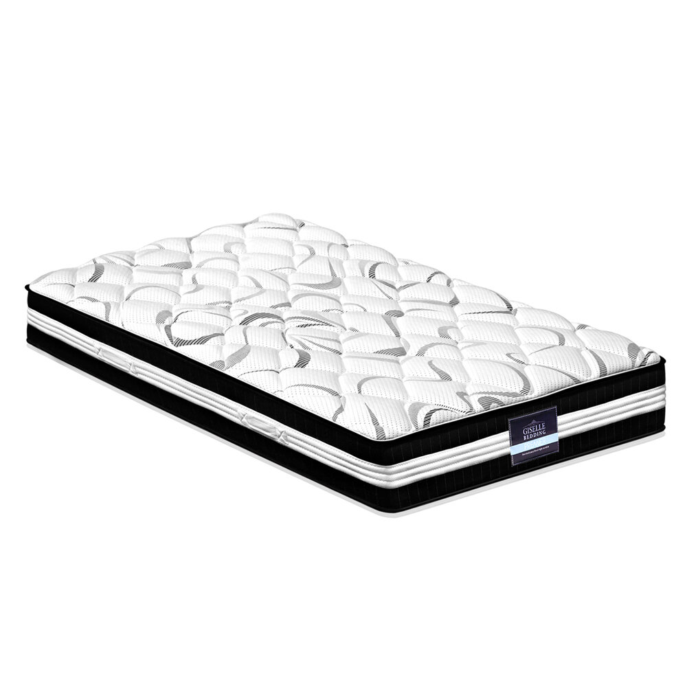 Single Size Euro Spring Foam Mattress