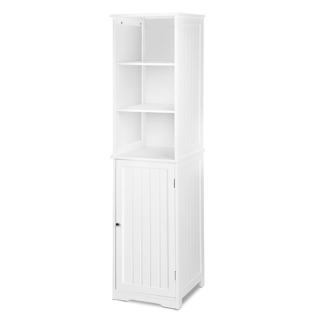 New Bathroom Tallboy Furniture Toilet Storage Cabinet Laundry Cupboard Tall