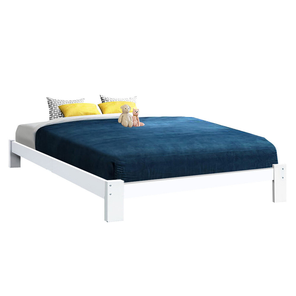 New Queen Wooden Bed Base Frame Size JADE Timber Foundation Mattress Platform