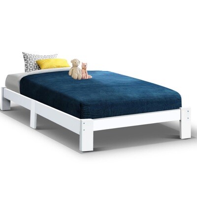 New Bed Frame King Single Size Wooden Mattress Base Timber Platform JADE