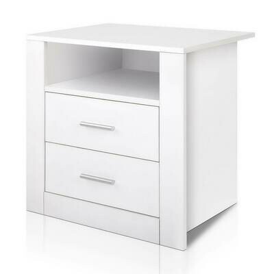 New Bedside Tables Drawers Storage Cabinet Drawers Side Table White