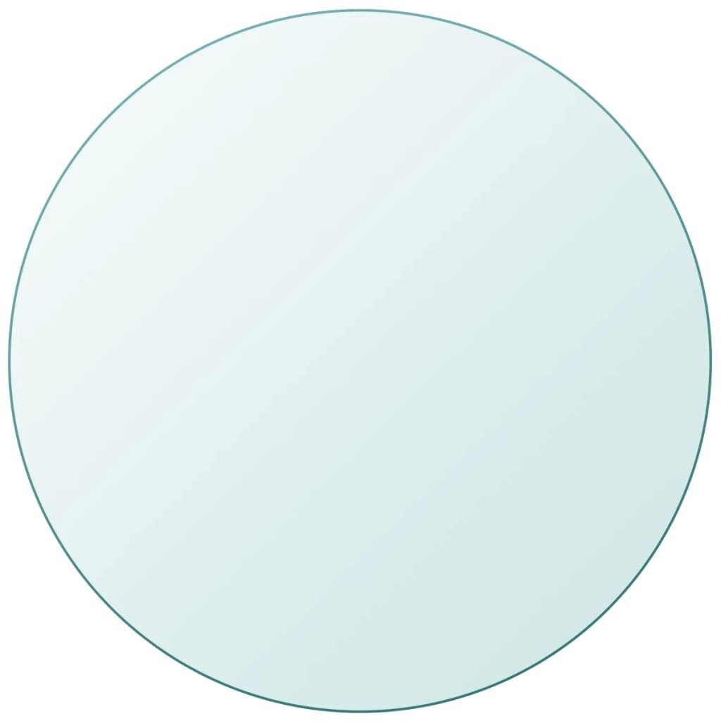 Table Top Tempered Glass Round 700 mm