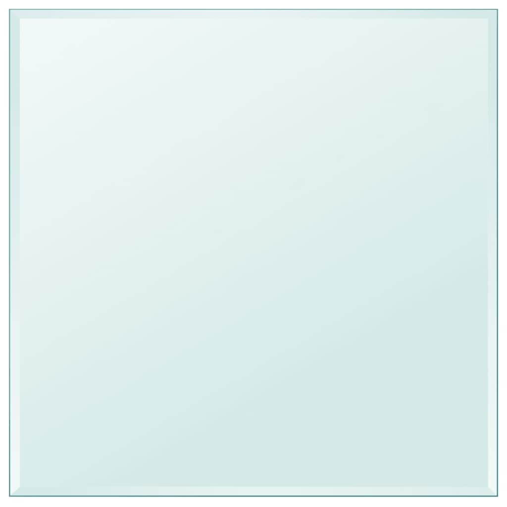 Table Top Tempered Glass Square 700x700 mm