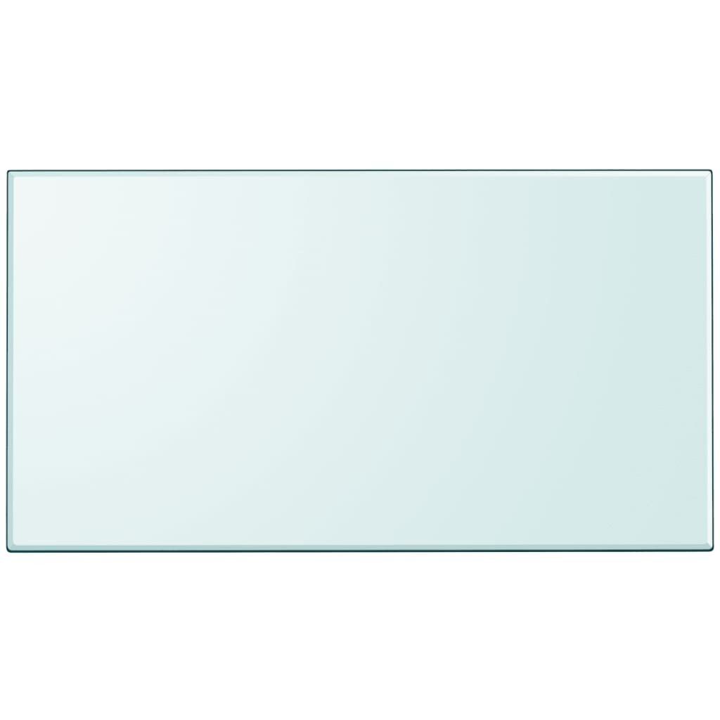Table Top Tempered Glass Rectangular 1200x650 mm