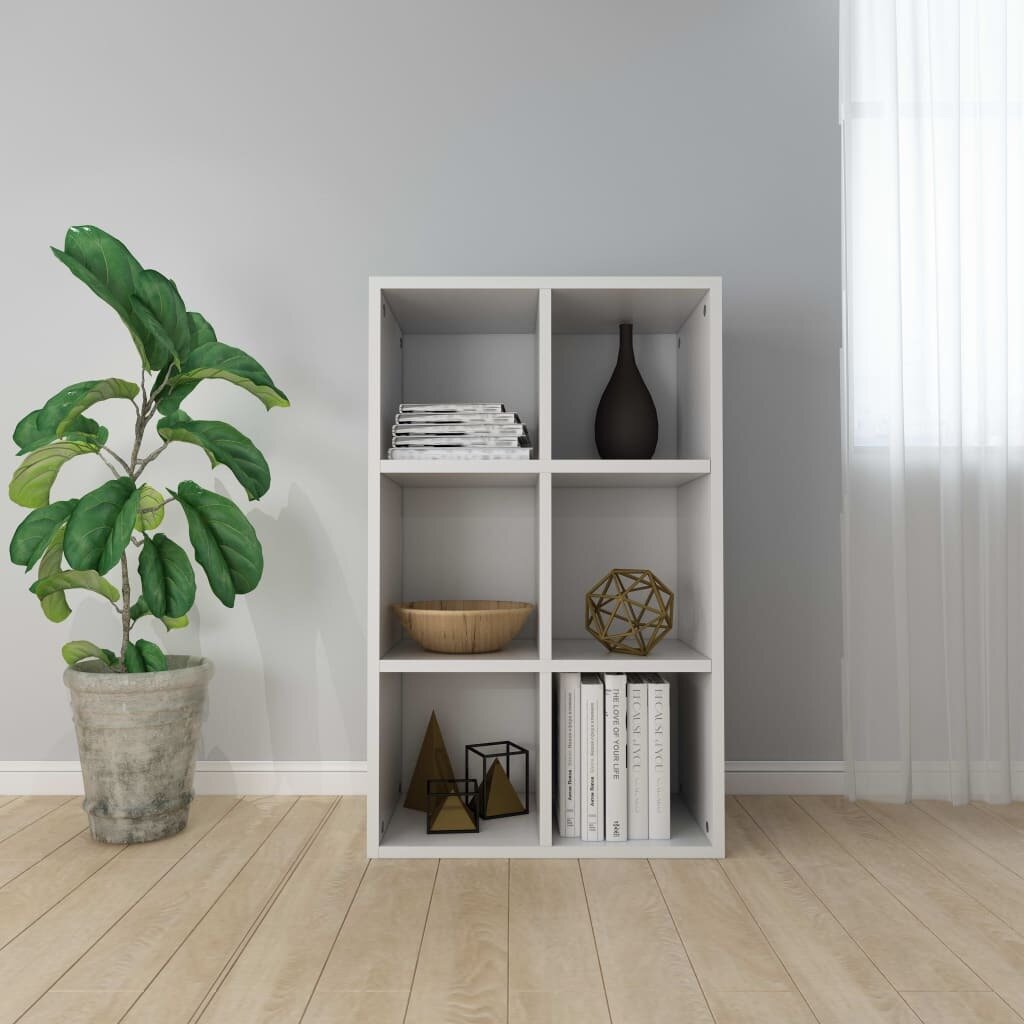 Book Cabinet/Sideboard White 66x30x97.8 cm Chipboard