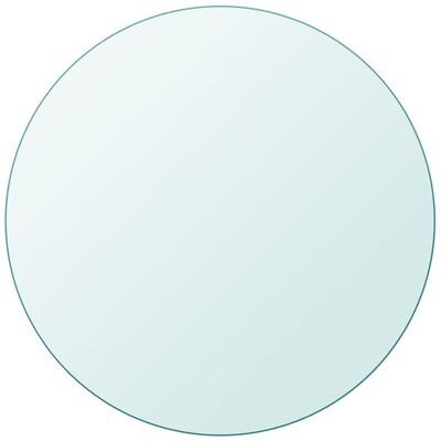 Table Top Tempered Glass Round 800 mm