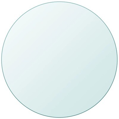 Table Top Tempered Glass Round 700 mm