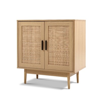 New Rattan Buffet Sideboard Cabinet Storage Hallway Table Kitchen Cupboard