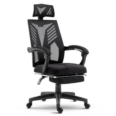 New Gaming Office Chair Computer Desk Chair Home Work Recliner Black