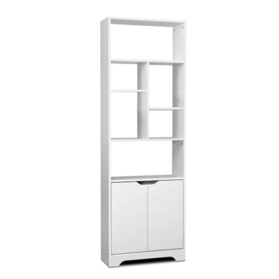 New Bookshelf Display Shelf Adjustable Storage Cabinet Bookcase Stand Rack