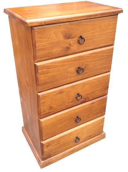 New Solid Pine Timber Wood Chest of drawers Tallboy Cabinet