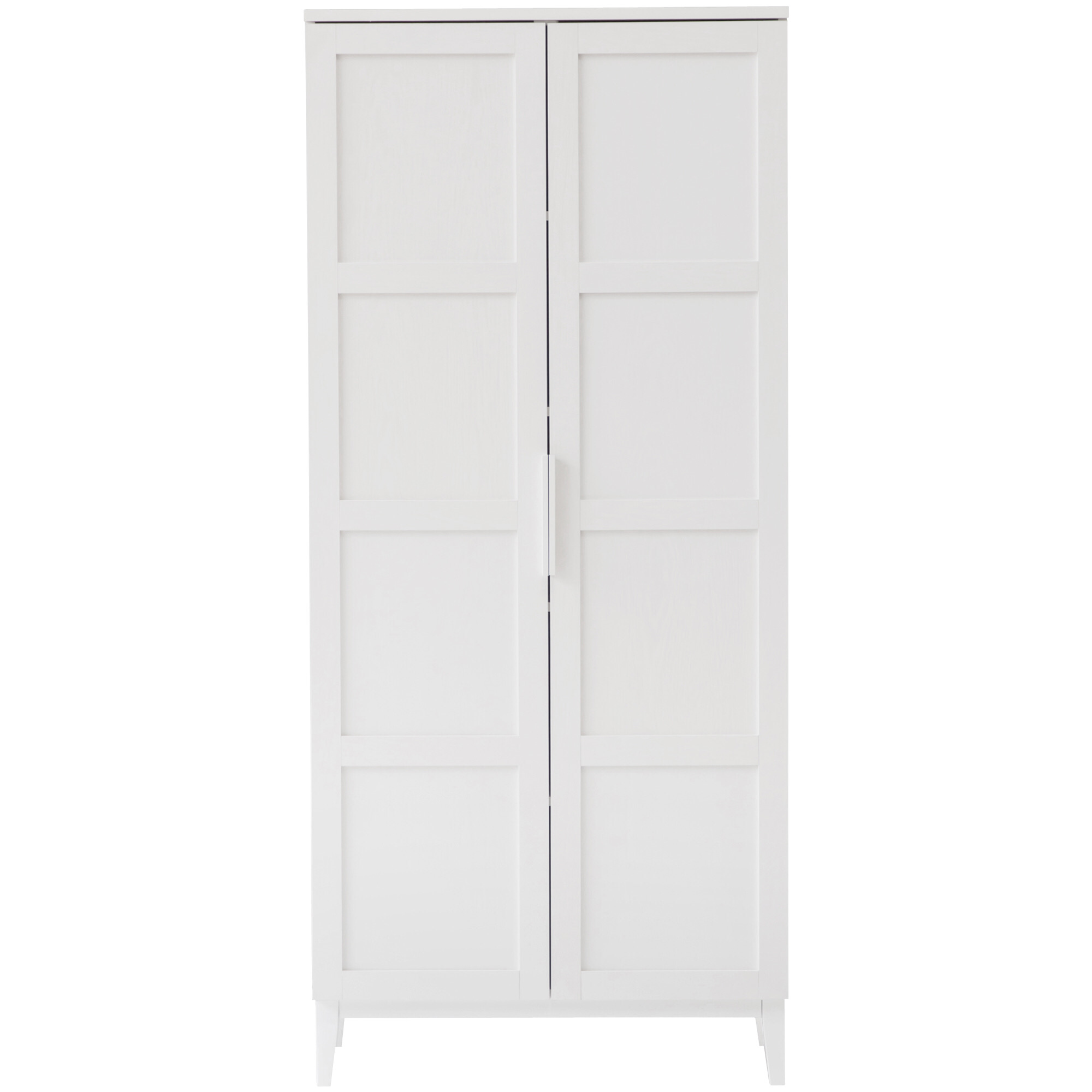 Tenley 5 Tier 2 Door Multipurpose Cupboard White