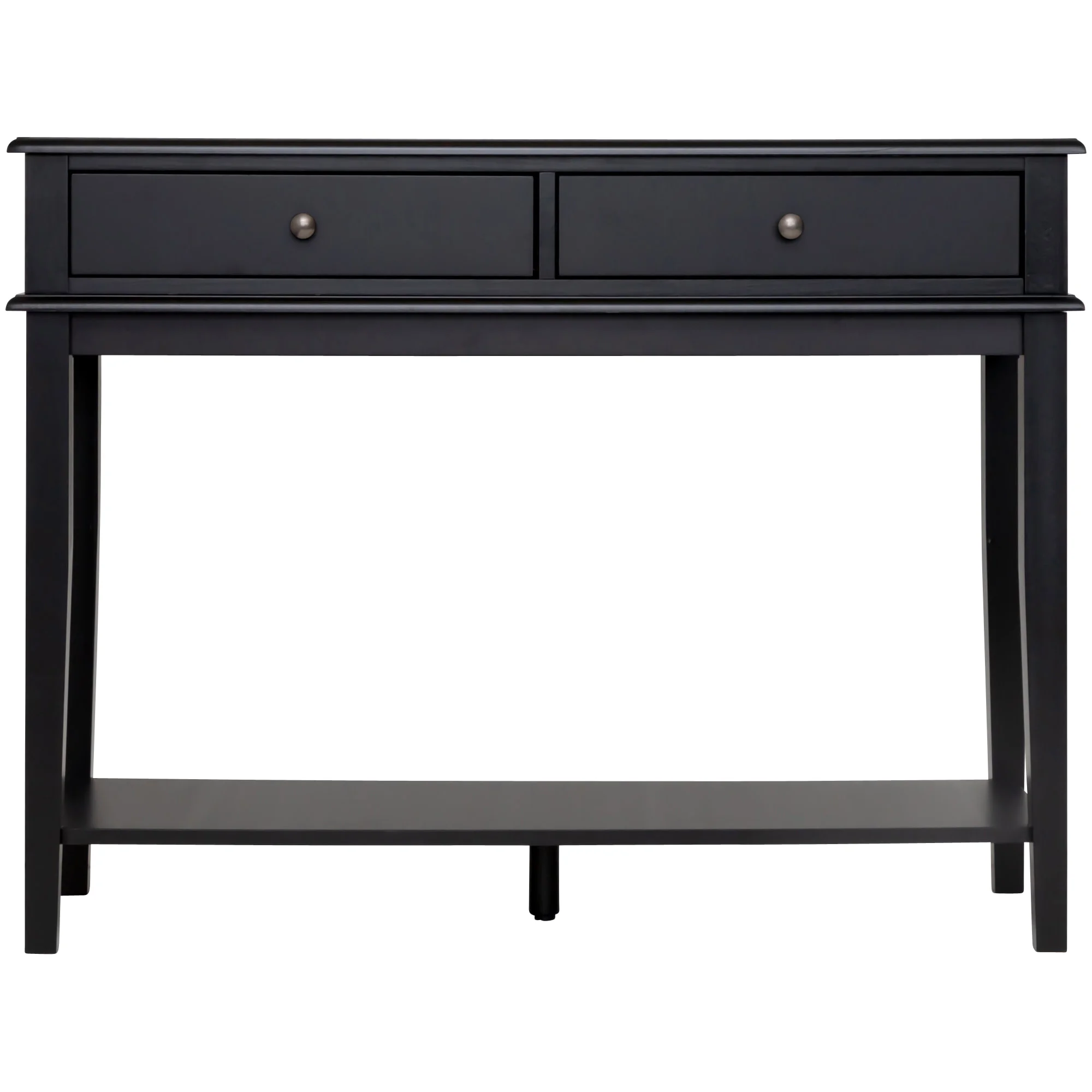 Chloe 2 Drawer Console Table Black