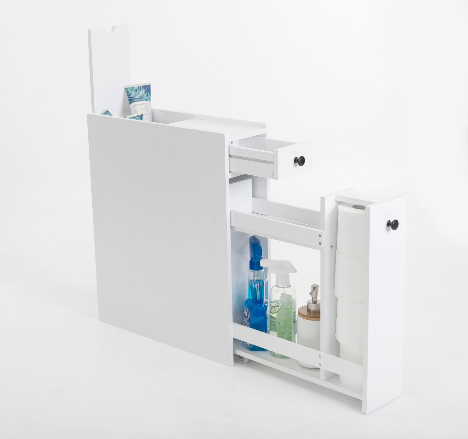 Bathroom Utility Cabinet 2 colour handle option