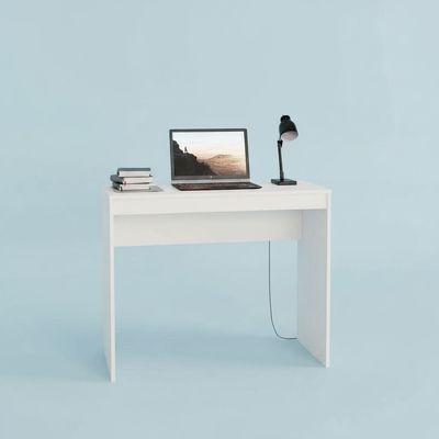 Desk White 90x40x72 cm Chipboard