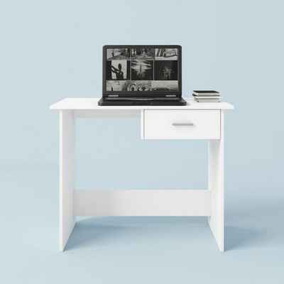 Desk White 100x50x76 cm Chipboard