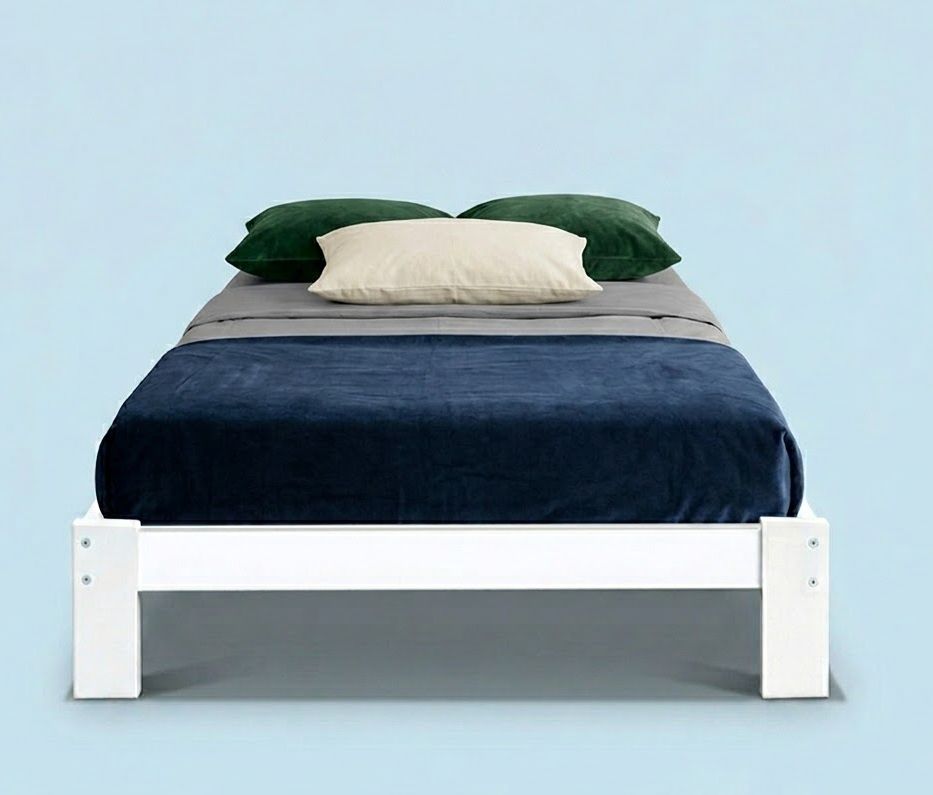 New Bed Frame Single Wooden Bed Base Frame Size JADE Timber Mattress Platform