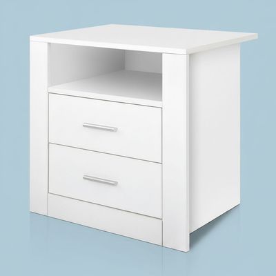 New Bedside Tables Drawers Storage Cabinet Drawers Side Table White