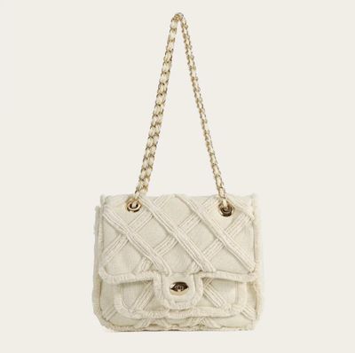 Sac à main écru 