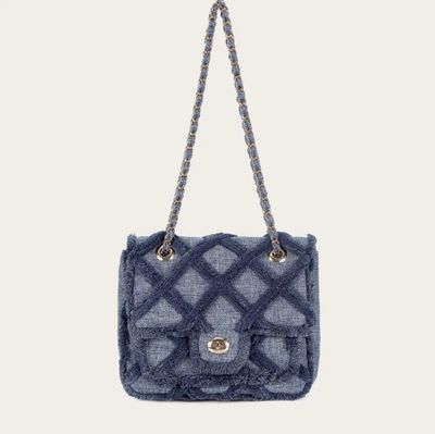 Sac à main bleu
