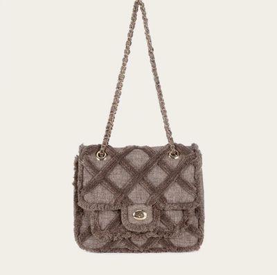 Sac à main taupe