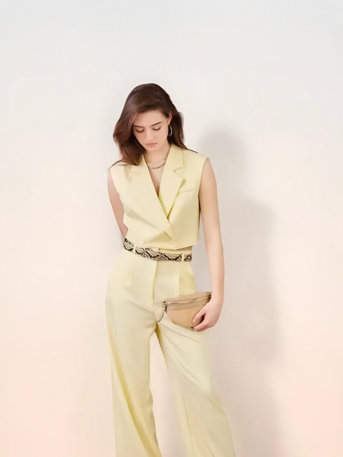 ✨ Tailleur Sans Manches 💼🌼