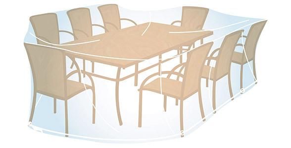 Rectangular/oval table cover XL