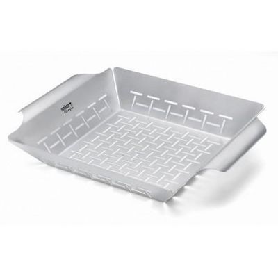 Weber Large stainless steel vegetable basket