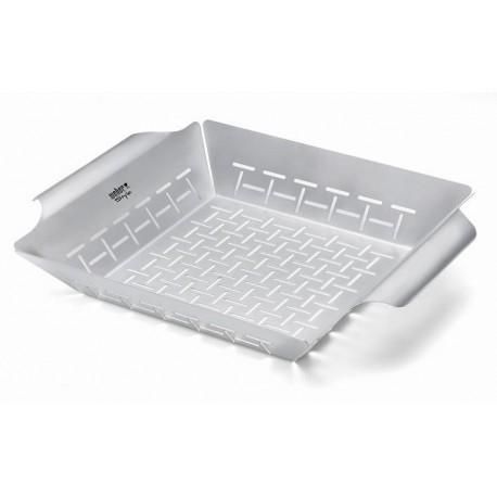 Weber Large stainless steel vegetable basket