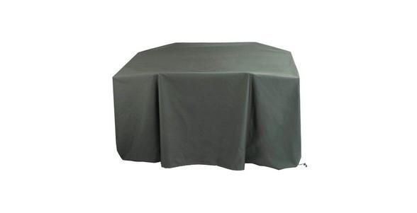 Premium rectangular table cover gray