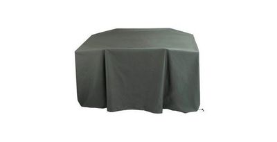 Premium rectangular table cover gray