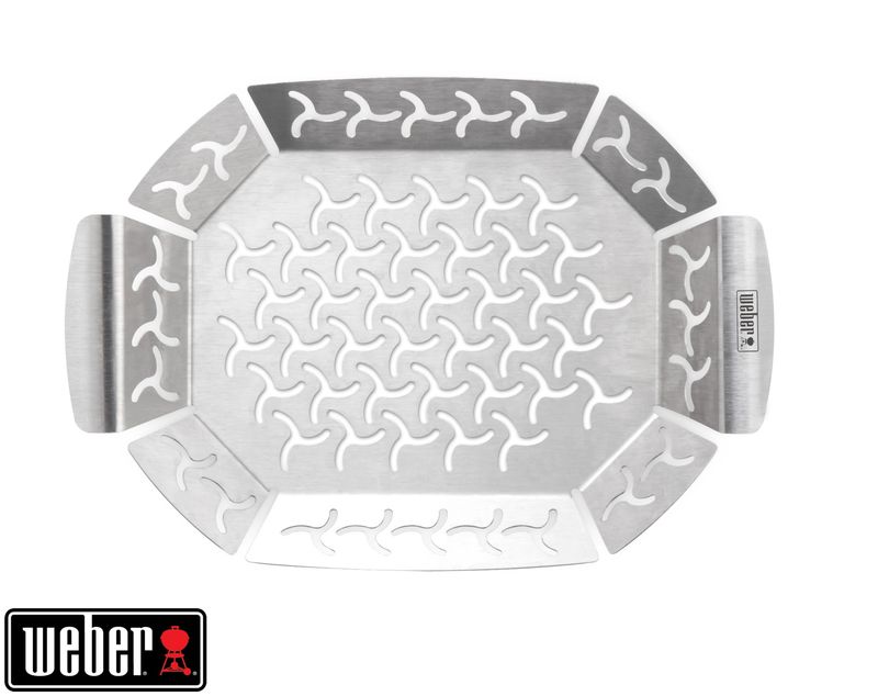 Weber Small stainless steel vegetable tray Premium