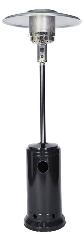 Black Outdoor Heater
