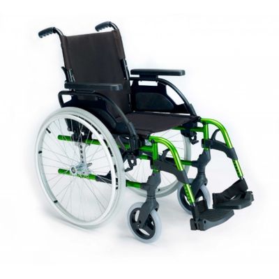 BREEZY STYLE HALF-FOLDING BACKREST WHEELCHAIR