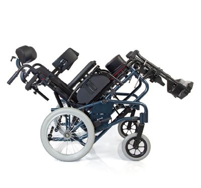 COMFORT- L7 ALUMINUM TILT-IN-SPACE WHEELCHAIR (BLACK)