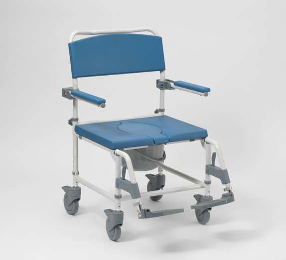 ASTON HD SHOWER COMMODE CHAIR  22&quot;