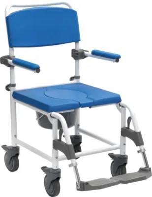 ASTON SHOWER COMMODE CHAIR 18&quot;