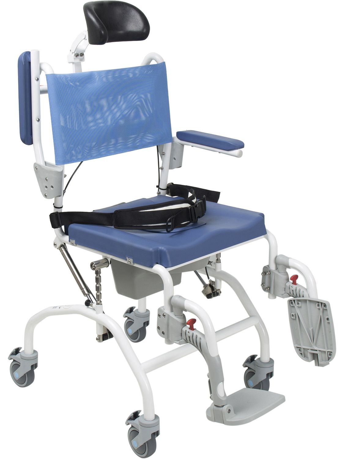 BALTIC RECLINE INOX 46 CM ANATOMIC CHAIR (COMMODE CHAIR)