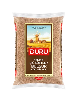 Duru Esmer Çiğ Köftelik Bulgur 1000gr