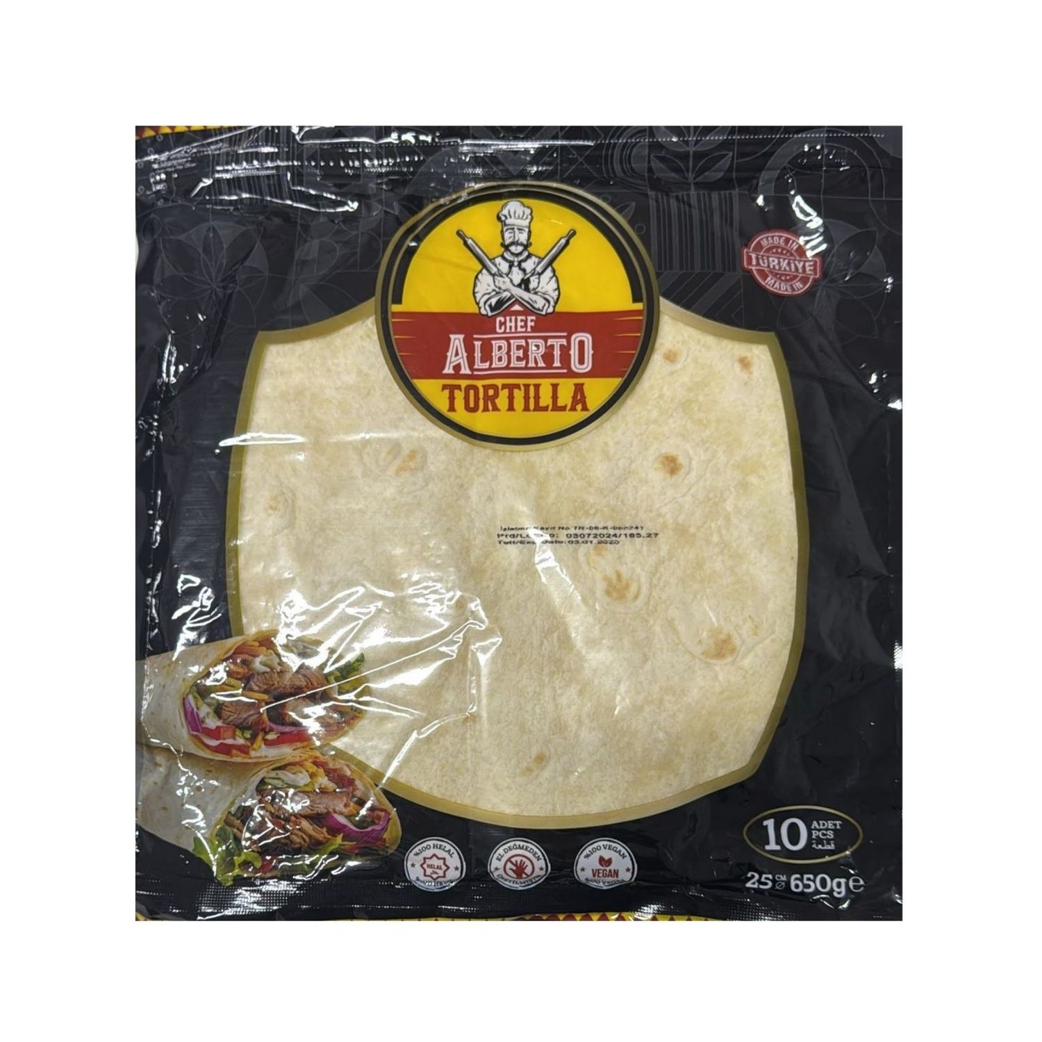 Alberto tortilla 650g